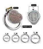 Premium Stainless Steel Chastity Cage - Image 2