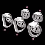 Titan Grip Stainless Steel Chastity Cage - Image 2