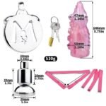 DualPlay Steel Chastity & Strap-On Device - Image 5