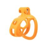 COBRA  CHASTITY CAGE  3D   LONG ORANGE RESIN - Image 3