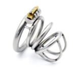 METAL CHASTITY CAGE MALE STEEL - Image 3