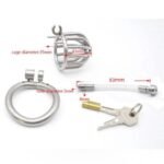 Stainless Steel Chastity Lock - Image 3