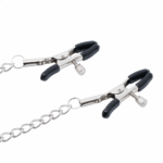 Roleplay Nipple Clamps with Word Charm - Image 6