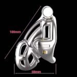 Cobra Guard Metal Chastity Cage - Image 3