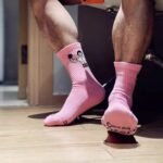 Cartoon Muscle Man Crew Socks (Cotton) - Image 3