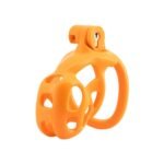 COBRA  CHASTITY CAGE  3D   LONG ORANGE RESIN - Image 4