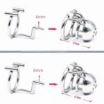 PA Guard Stainless Steel Chastity Cage - Image 4