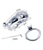 COBRAE ™  Steel Chastity Cage - Image 5