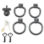 INVERTED CHASTITY CAGE PINK SISSY MICRO RESIN - Image 6