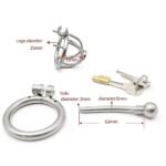 Steel Fusion PA Rod Chastity Cage - Image 5