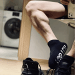 Letter Print Ankle Socks (Cotton Blend) - Image 6