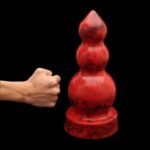 Liquid Silicone Pagoda-Shaped Dildo