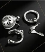 PA-Compatible Men’s Chastity Device – Precision Design in Solid Stainless Steel - Image 5