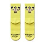 Cartoon Muscle Man Crew Socks (Cotton) - Image 5