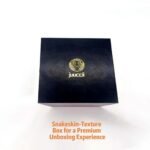 Premium Black & Gold Cobra Chastity Lock - Image 5