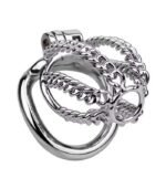 ChainFlow Ergonomic Stainless Steel Chastity Device - Image 6