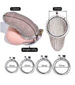 Premium Stainless Steel Chastity Cage - Image 6