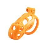 COBRA  CHASTITY CAGE  3D   LONG ORANGE RESIN - Image 6