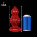 Liquid Silicone Gourd Shape Dildo - Image 6