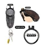 Premium Stainless Steel Chastity Cage - Image 6