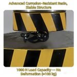Premium Black & Gold Cobra Chastity Lock - Image 6