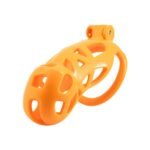 COBRA  CHASTITY CAGE  3D   LONG ORANGE RESIN - Image 7