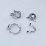 Dual Cage PA Chastity Lock - Image 7