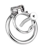 TitaniumGuard Stainless Steel Male Chastity Device - Image 4