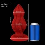 Liquid Silicone Gourd Shape Dildo - Image 8