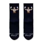 Cartoon Muscle Man Crew Socks (Cotton) - Image 8