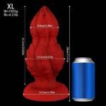 Liquid Silicone Gourd Shape Dildo - Image 9