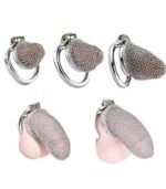 Premium Stainless Steel Chastity Cage