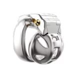 Titan Grip Stainless Steel Chastity Cage