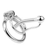 TitaniumGuard Stainless Steel Male Chastity Device