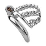ChainFlow Ergonomic Stainless Steel Chastity Device