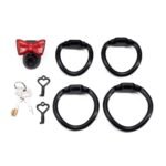 Cute bow rounded chastity cage - Image 7