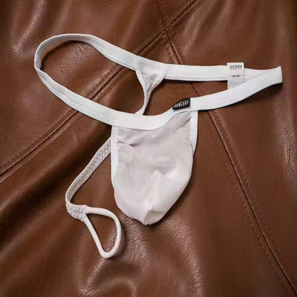 1 Mesh Thong Designed for Chastity Cage Wearers - Image 1