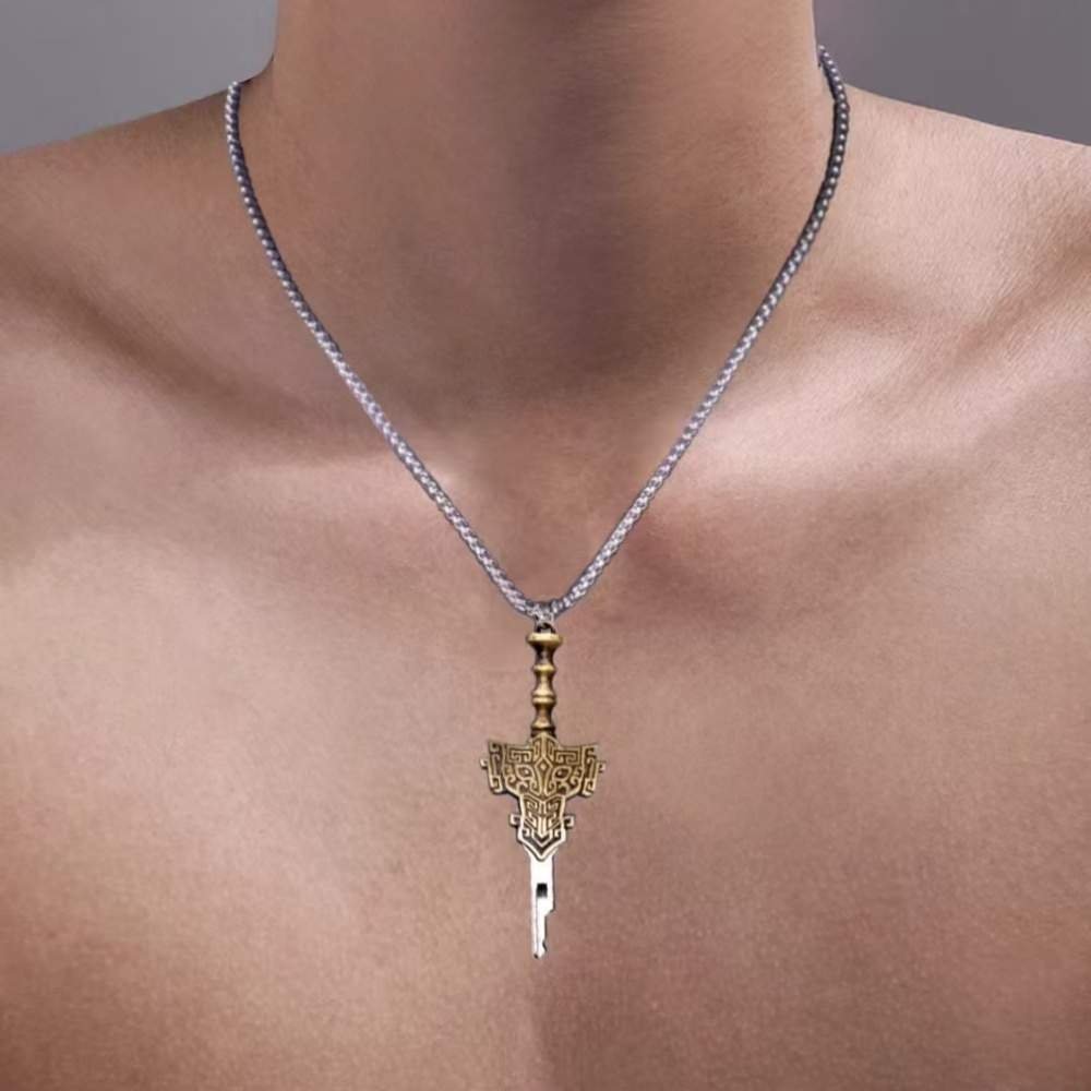 5 Chastity Cage Key Necklace - Image 1