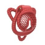 BDSM Honeycomb Flat Chastity Cage - Image 5