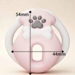 Puppy Paw & Bone Chastity Cage – Pink Edition - Image 3