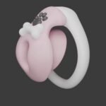 Puppy Paw & Bone Chastity Cage – Pink Edition