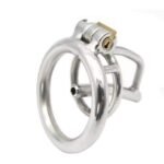 Urethral Sound Chastity Cage – Stainless Steel Male Chastity Lock - Image 4