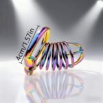 Rainbow Chastity Cage - Image 2
