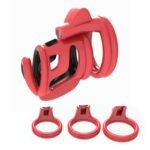 Two-Tone Resin Chastity Cage - Image 4
