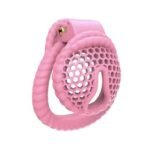 BDSM Honeycomb Flat Chastity Cage - Image 6