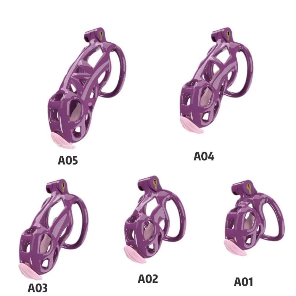 1 Resin Chastity Cage – Multiple Colors & Sizes - Image 1