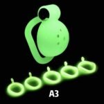 Glow-in-the-Dark Resin Chastity Cage