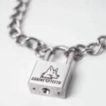 Personalized Stainless Steel Lock Necklace – Free Custom Engraving - Image 4