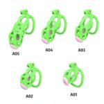 Resin Chastity Cage – Multiple Colors & Sizes - Image 3