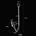 BDSM Restraint Harness Set with Ball Gag, Wrist Cuffs & Anal Hook - Image 2